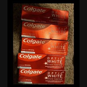 Colgate Optic White Toothpaste bundle